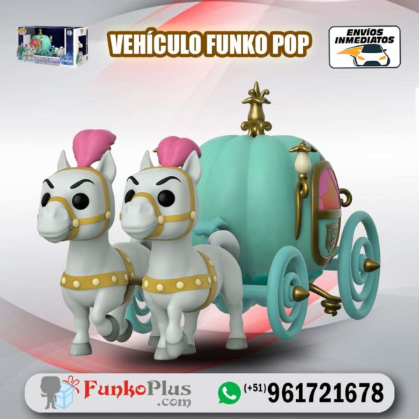 Funko Pop Ride Disney Princesas Carruaje de Cenicienta