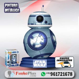 Funko Pop Star Wars BB8 Azul Metálico