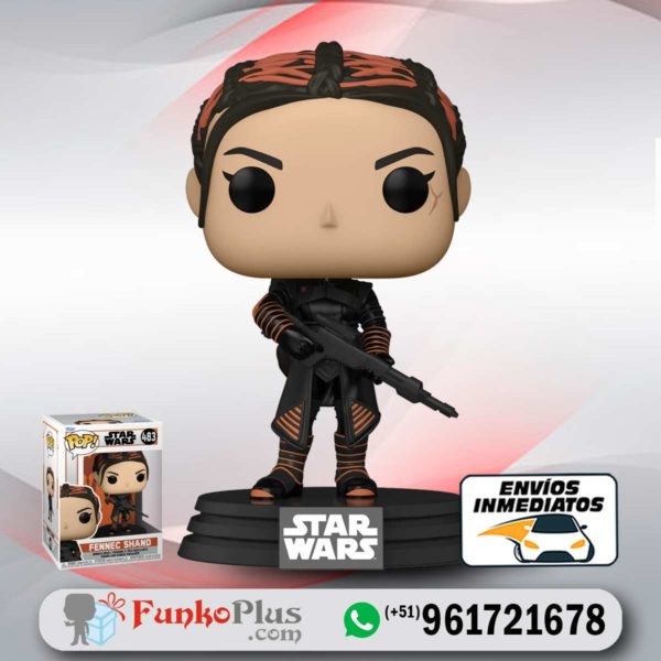 Funko Pop Star Wars Mandalorian Fennec Shand