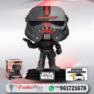 Funko Pop Star Wars The Bad Batch El Lote Malo Hunter