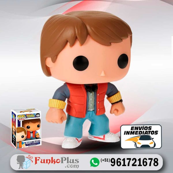 Funko Pop Volver Al Futuro Marty Mcfly 