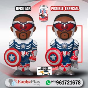 Funko Soda Marvel Falcon y Winter Soldier Capitán América