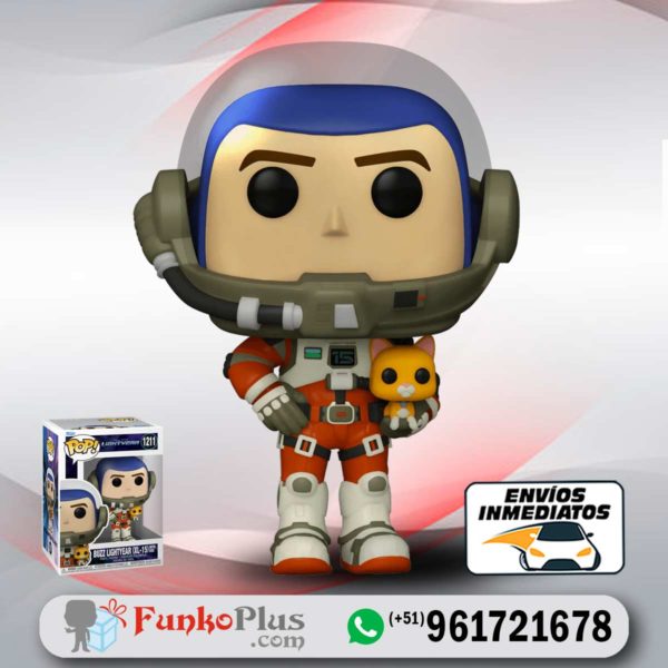 Funko Pop Disney Lightyear Buzz Lightyear y Sox