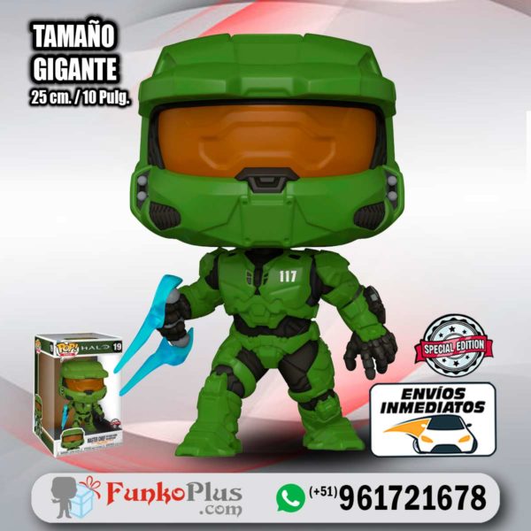 Funko Pop Halo Master Chief Tamaño Grande