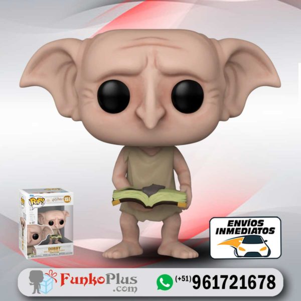 Funko Pop Harry Potter Dobby con diario libro