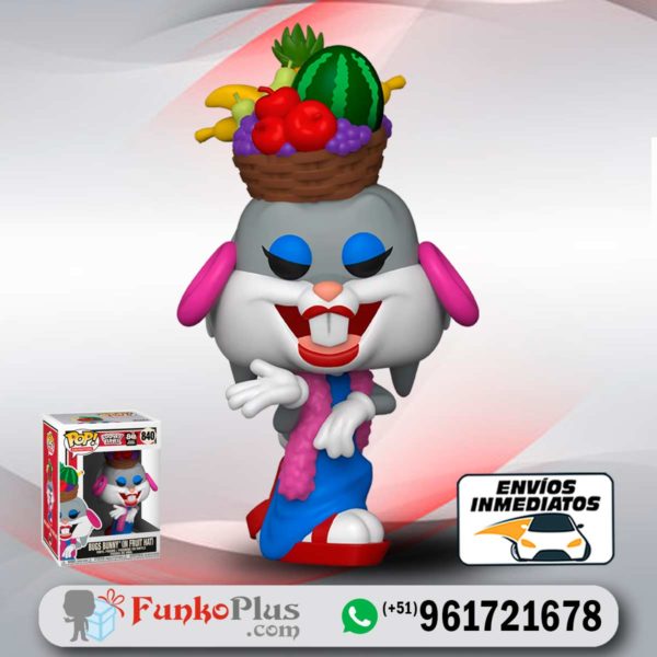 Funko Pop Looney Tunes Bugs Bunny sombrero de frutas