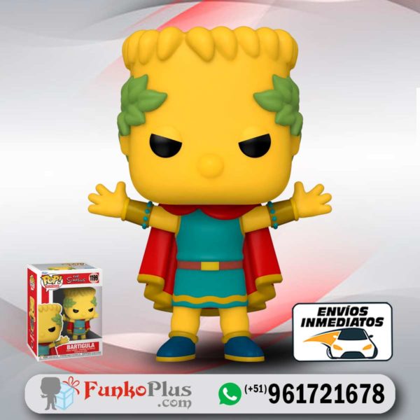 Funko Pop Los Simpsons Roma Bart Bartigula