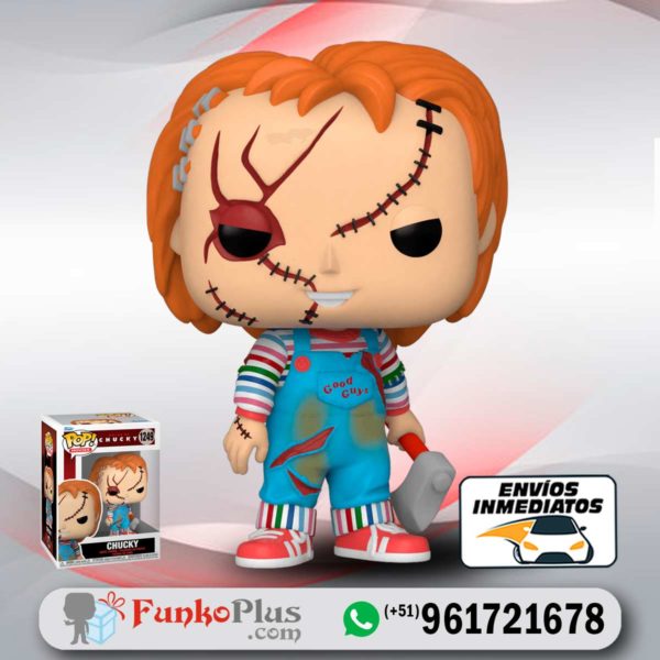 Funko Pop Películas de Terror Chucky con hacha