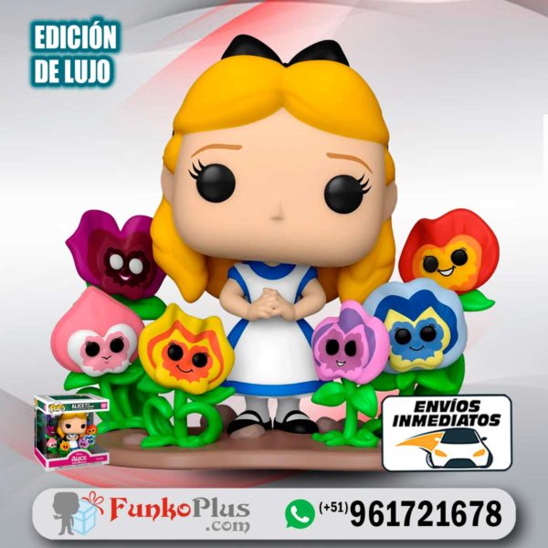 Funko Pop Disney Alicia en el país de las maravillas Alicia con flores