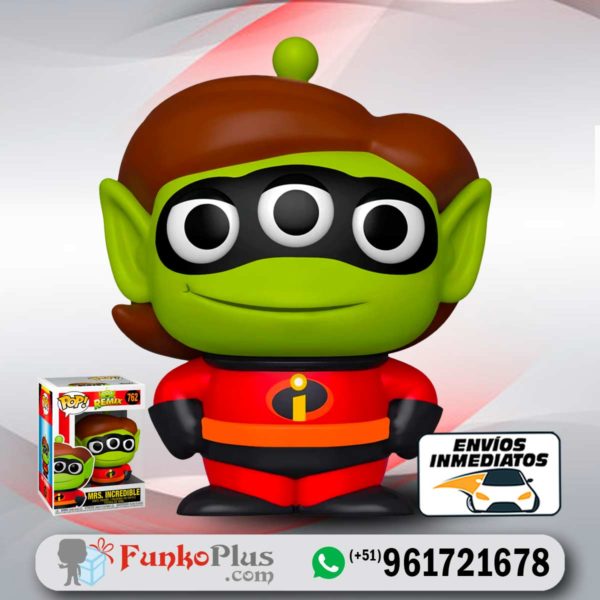 Funko Pop Disney Toy Story Alien Remix Elastigirl