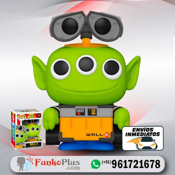 Funko Pop Disney Toy Story Alien Remix Wall e