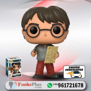 Funko Pop Harry Potter con mapa del merodeador