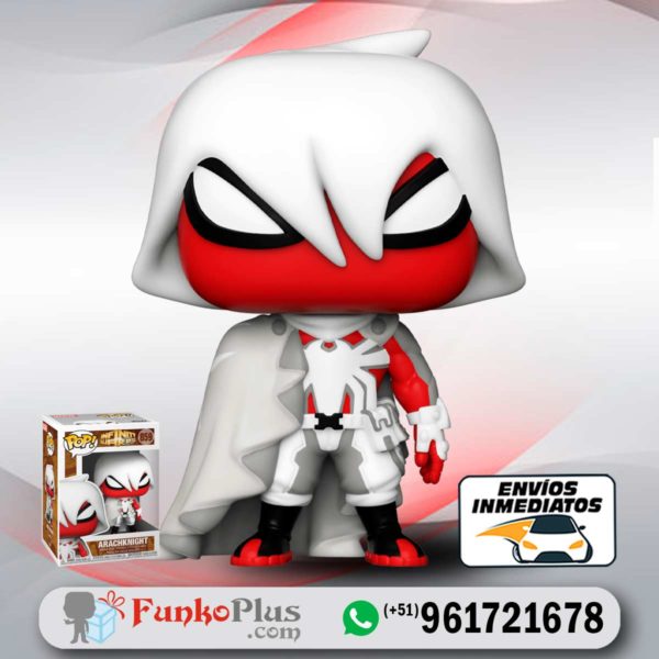 Funko Pop Marvel Infinity Warps Spiderman Arachknight Hombre Araña