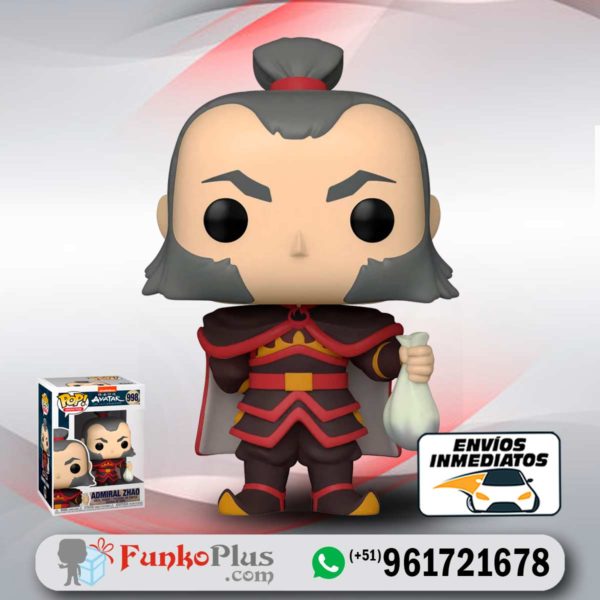 Funko Pop Nickelodeon Avatar Almirante Zhao