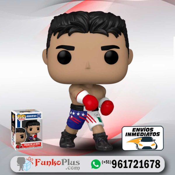 Funko Pop Box Oscar de la Hoya