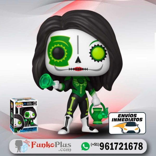 Funko Pop DC Comics dia de los muertos Linterna Verde Green Lantern