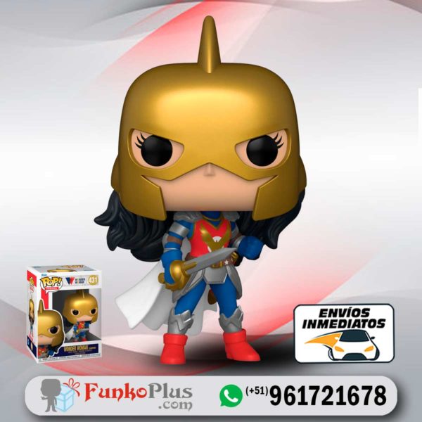 Funko Pop DC Comics Wonder Woman Mujer Maravilla Flashpoint