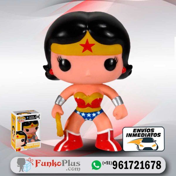 Funko Pop DC Comics Wonder Woman Mujer Maravilla