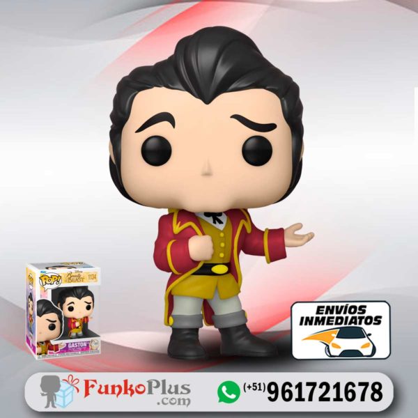 Funko Pop Disney La Bella y la Bestia Gastón