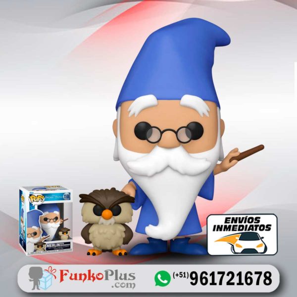 Funko Pop Disney La Espada en la piedra Merlin