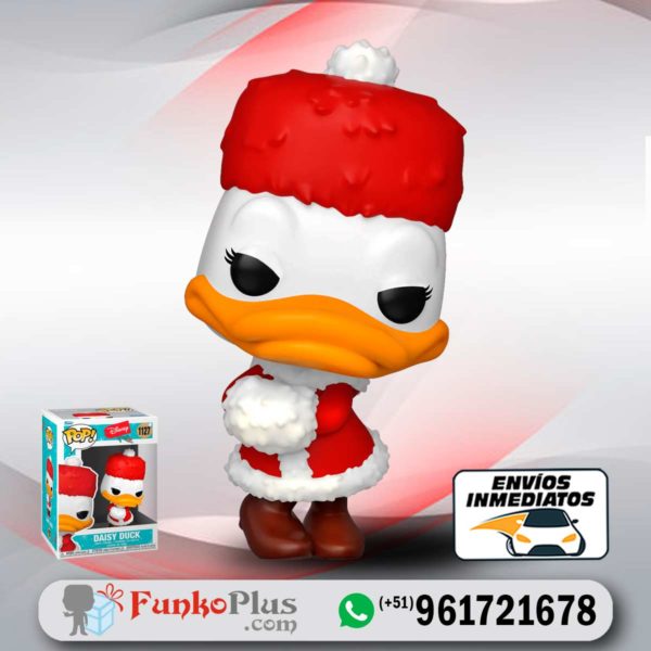 Funko Pop Disney Pato Donald Daisy Duck Navidad