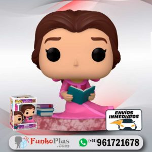 Funko Pop Disney Princesas La Bella y la Bestia Bella con libros