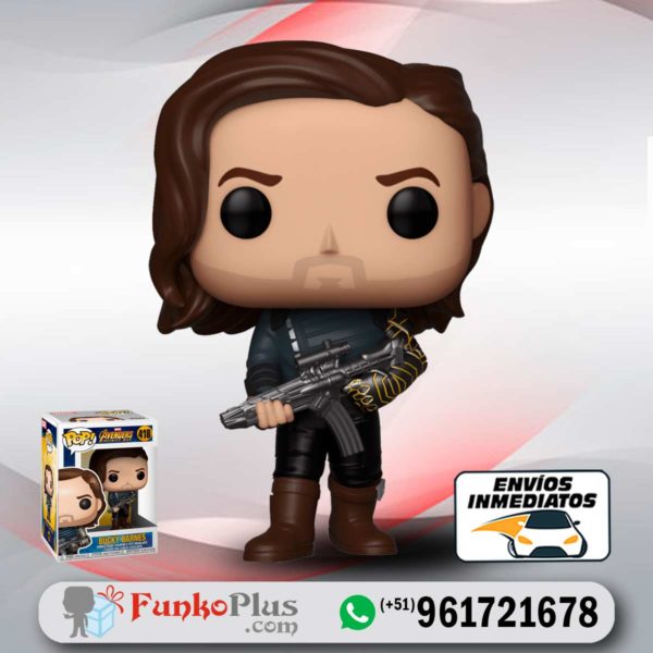 Funko Pop Marvel Avengers Infinity War Bucky Barnes Winter Soldier