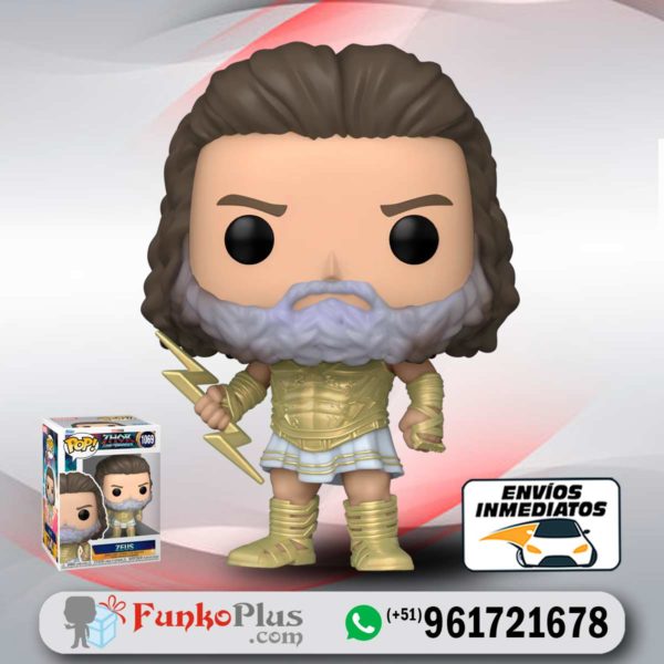 Funko Pop Marvel Thor Love and Thunder Zeus