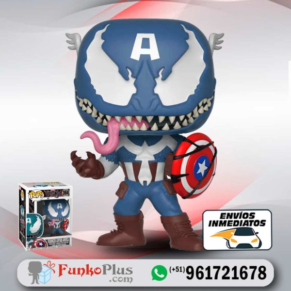 Funko Pop Marvel Venom Capitán América