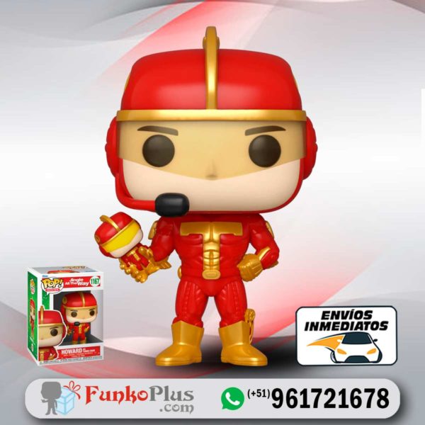 Funko Pop Navidad El Regalo Prometido Howard Turbo Man