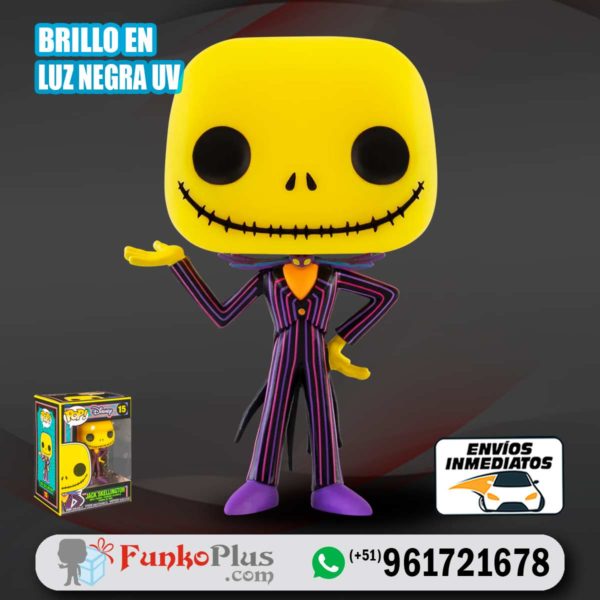 Funko Pop Disney El Extraño mundo de Jack Jack Skellington Black Light Glow