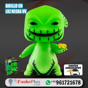 Funko Pop Disney El Extraño mundo de Jack Oogie Boogie Black Light Glow