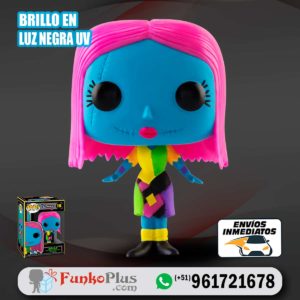 Funko Pop Disney El extraño mundo de Jack Sally Black Light Glow