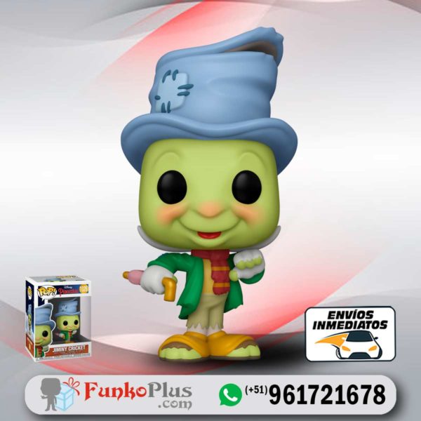 Funko Pop Disney Pinocho Jiminy Cricket Pepe Grillo