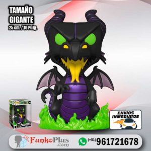 Funko Pop Disney Villanos La bella durmiente Maléfica dragón 10 pulgadas