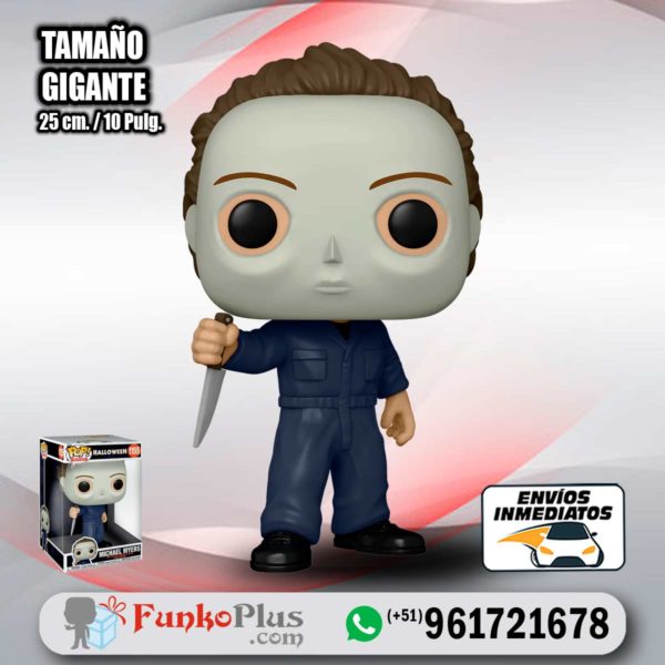 Funko Pop Películas de terror Halloween Michael Myers 10 pulgadas