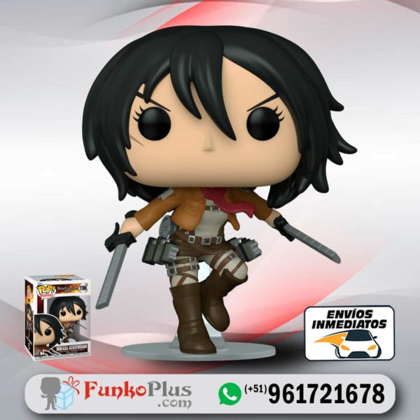 Funko Pop Attack on Titan Mikasa