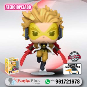 Funko Pop My Hero Academia Hawks FLOCKED Aterciopelado