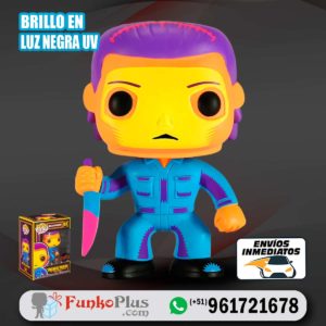 Funko Pop Películas de Terror Halloween Michael Myers Black light glow