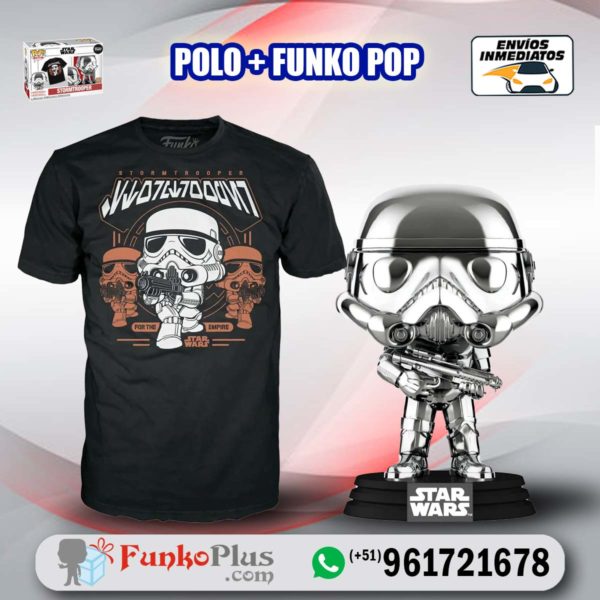 Funko Pop Star Wars Stormtrooper y polo Funko