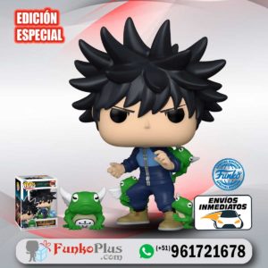 Funko Pop Jujutsu Kaisen Megumi Fushiguro con sapo