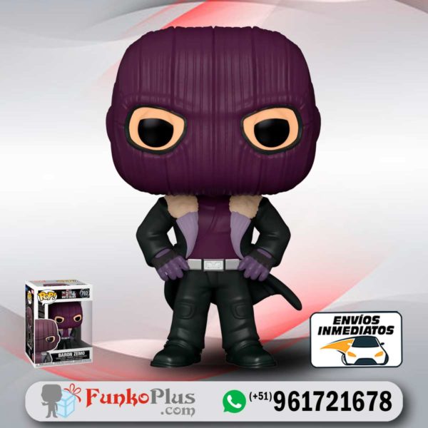 Funko Pop Marvel Falcon y WInter Soldier Baron Zemo