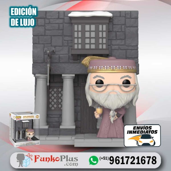 Funko Pop Harry Potter Albus Dumbledore con Taberna Cabeza de Puerco