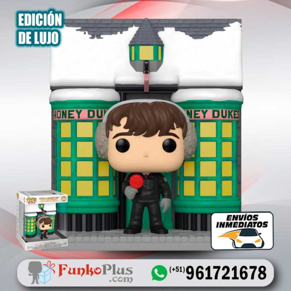 Funko Pop Harry Potter Neville Longbottom con tienda Honeydukes