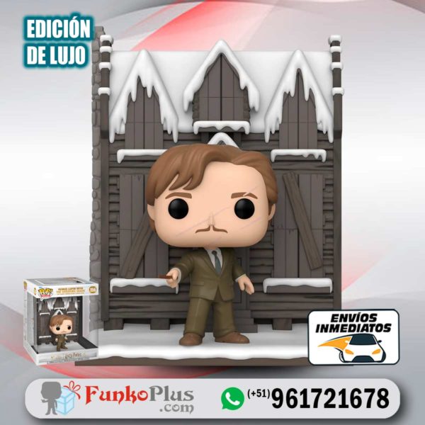 Funko Pop Harry Potter Remus Lupin con La casa de los gritos