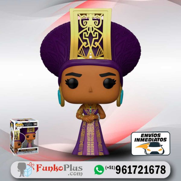 Funko Pop Marvel Pantera Negra Black Panther 2 Wakanda Forever Reina Ramonda