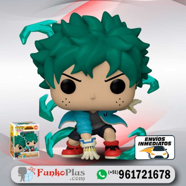 Funko Pop My Hero Academia Deku Izuku Midoriya con guantes Boku No Hero