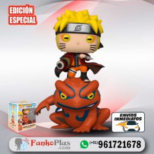 Funko Pop Ride Naruto Modo Sabio Sage Mode en sapo Gamakichi