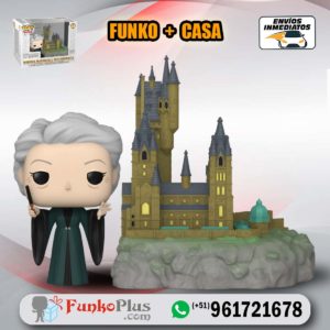 Funko Pop Town Harry Potter Minerva McGonagall con Hogwarts