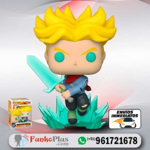 Funko Pop Dragon Ball Super Saiyan Trunks con espada